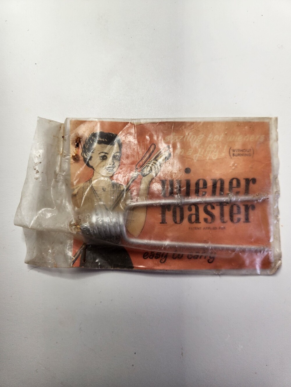 Vintage 1950s-1960s Kewanee Rite Products Aluminun Portable Wiener Roaster